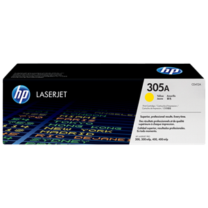 HP #305A Yellow Toner Cartridge - 2,600 pages