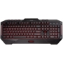 Asus Cerberus 2 colours backlit Metal backplate 12 marcro keys splash-proof desgin Gaming keyboard