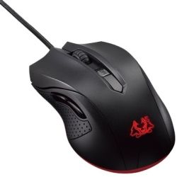 Asus Optical Gaming Mouse, 4 Level Max DPI 2500 with LED, Ambidextrous Design
