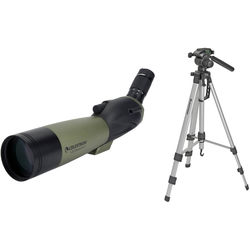 Celestron CEU80K1Ultima 80 20-60x80mm Spotting Scope with Tripod Kit (Angled Viewing)