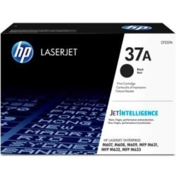 HP #37A Black Toner Cartridge - 11,000 pages
