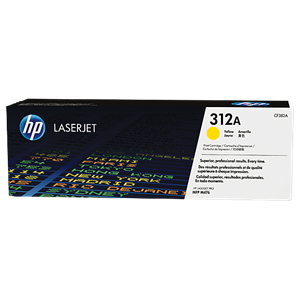 HP 312A YELLOW ORIGINAL LASERJET CARTRIDGE