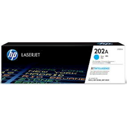 HP #202A Cyan Toner Cartridge CF501A - 1,300 pages