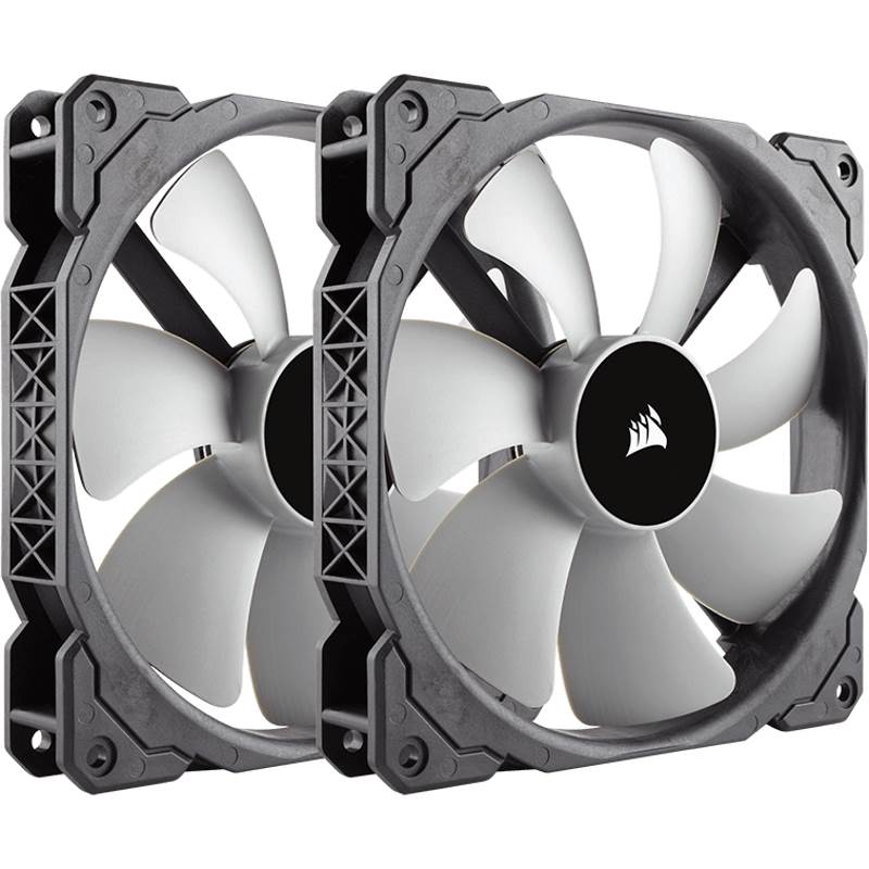 Corsair ML140 140mm Premium Magnetic Levitation Fan — Twin Pack