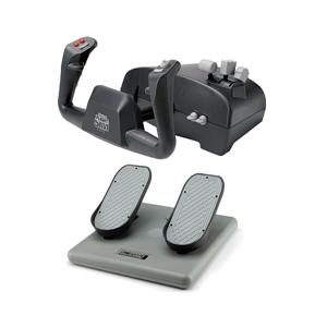 CH Products Aviator Pack for PC and Mac (Inc USB Yoke Pro Pedals)