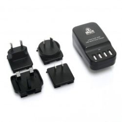 mbeat Gorilla Power 4-Port 6.8A 34W USB World Travel Charger