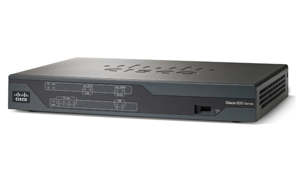 Cisco 887VA-M-K9 887 Annex M Over POTS Multi-mode Router Advanced Security Feature set