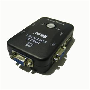 2 Port USB/VGA KVM Switch including cables