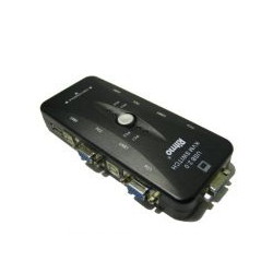 4 Port USB/VGA KVM Switch including cables