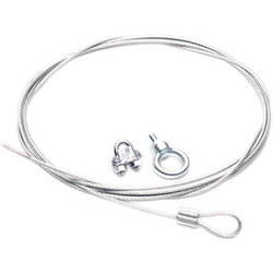 CK10W 10FT Cable & Clamp - White