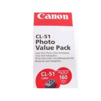 Canon CL51VP Value Pack 1x CL51 160 Sheet of PP1014X6 - GENUINE