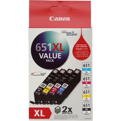 Canon CLI651XLVP-1 x CLI651XL C/M/Y/BK