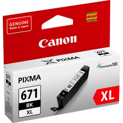 Canon CLI671XLBK Black Extra Large Ink Tank