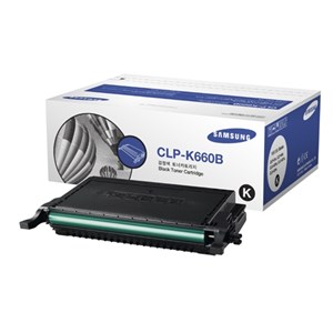 Samsung CLP-K660B/SEE Black Toner Cartridge (5.5K) - GENUINE