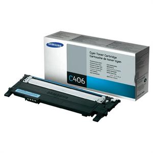 Samsung CLT-C406S Cyan Toner for CLP-360/365, CLX-3300/3305