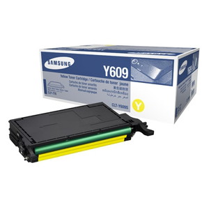Samsung CLT-Y609S Yellow Toner for CLP-770ND CLP-775ND (Average 7000 Pages @ ISO/IEC 19798)