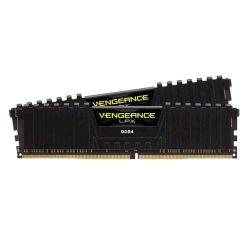 CORSAIR Vengeance LPX 16GB (2 x 8GB) DDR4 DRAM DIMM 2666MHz CL16 Black heat spreader 1.2V XMP 2.0 (for Ryzen  and Intel 200)