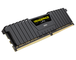 CORSAIR Vengeance LPX 32GB (2x16GB) DDR4 DRAM DIMM 2400MHz C16 memory kit