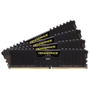 64GB Kit 4X16GB 2666MHZ DDR4 DRAM C16 Vengeance LPX F/DDR4 System