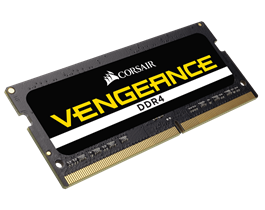 Corsair DDR4, 2400MHz 32GB 2x260 SODIMM, Unbuffered, 16-16-16-39, Black PCB, 1.2V, Intel 6th Generation Intel CoreT i5 and i7 Processor supports