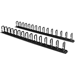 6FT VERTICAL D-RING HOOK CABLE ORGANIZER