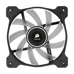 Air Series AF120-LED Low Noise High Airflow Fan White