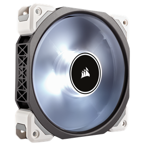 Corsair ML120 Pro LED, White, 120mm Premium Magnetic Levitation Fan