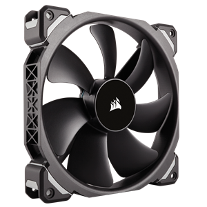 Corsair CO-9050045-WW, ML Series ML140 Pro, Size: 140mm, PWM, Noise: 37 dBA, 5 Years Warranty, COR FAN 140MM-ML140-PRO