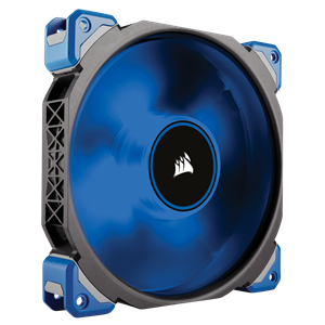 Corsair ML140 PRO LED, Blue, 140mm Premium Magnetic Levitation Fan