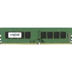 CRUCIAL 4GB DDR4 DESKTOP MEMORY, PC4-19200, 2400MHz, LIFE WTY