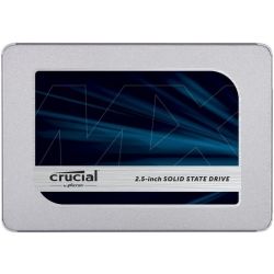 Crucial MX500 500GB 2.5 inch SATA SSD - 3D TLC 560/510 MB/s 90/95K IOPS 7mm w/9.5mm Adapter