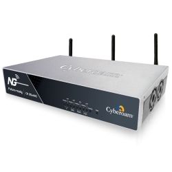 Cyberoam 01-CRI-0025WING-6P-01 CR25wING - 6x GbE, 802.11 b/g/n, 1500 Mbps Firewall Throughput, 110 Mbps UTM Throughput