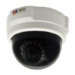 Acti Camera D54 1MP Indoor Dome IR Fixed Lens F3.6MM F1.8 H.264 720P 30FPS DNR