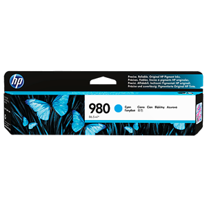 HP 980 Cyan Original Ink Cartridge