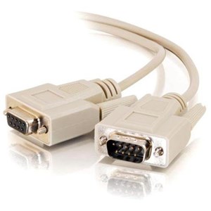 2m DB9 to DB9 Serial Extension Cable - Male to Female