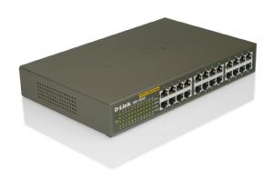 DES-1024D 24-Port 10/100 Unmanaged Desktop or Rackmount Switch