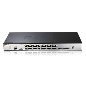 D-LINK DGS-3120-24TC 24-Port Gigabit xStack Layer 2+ Managed Stackable Switch with 24 UTP (4 Combo S