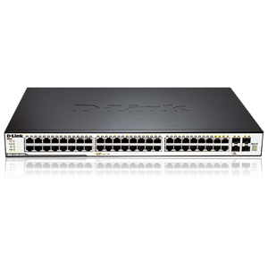 D-LINK DGS-3120-48TC 48-Port Gigabit xStack Layer 2+ Managed Stackable Switch with 48 UTP (4 Combo S