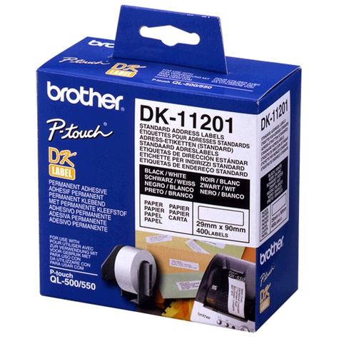 Brother DK-11201 White Standard Address Label