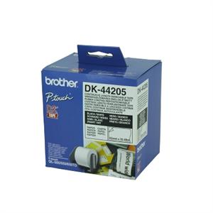 Brother DK-44205 Removeable White Continuous Paper Roll 62mm x 30.48m