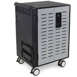 Ergotron DM40-1009-1Zip40 Charging Cart (Black /Silver)