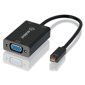 ALOGIC 15cm Micro HDMI to VGA Adapter With 3.5mm Audio - Male to Female (Full HD -1920 X 1080)