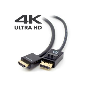 Alogic 1m Smart Connect DisplayPort to HDMI with 4K Support Cable