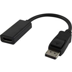20cm DisplayPort Male to HDMI Female Adapter