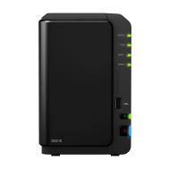 Synology 2 Bay NAS Server  Dualcore 1.3GHz / 512MB