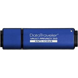 16GB DTVP30AV Flash Drive USB 3.0 256-Bit AES Encrypt Plus Eset AV