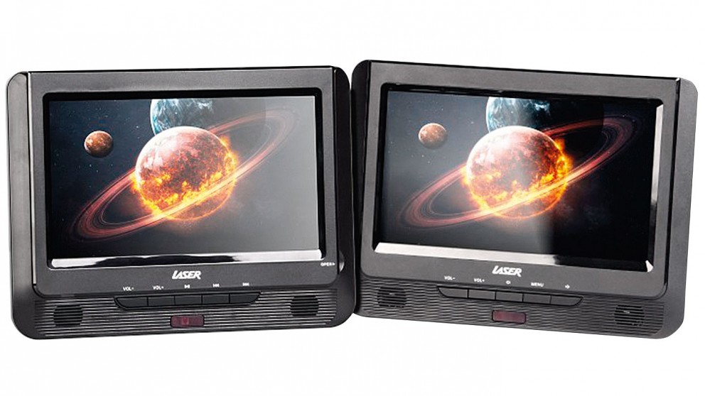 DVD Player Dual 9 in car with Bonus Pack