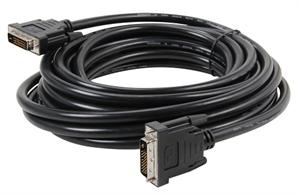 8Ware DVI-DD1 DVI-D Dual-Link M-M Cable Gold Plated 1.5m OEM Pack - Black