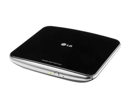 LG GP50NW40 Super-Multi Portable DVD Rewriter 8x DVD-R Writing Speed.TV Connectivity. M-DISC Support. Silent Play - Black
