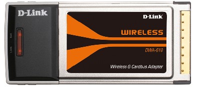D-Link DWA-610 Wireless-G PCMCIA Card